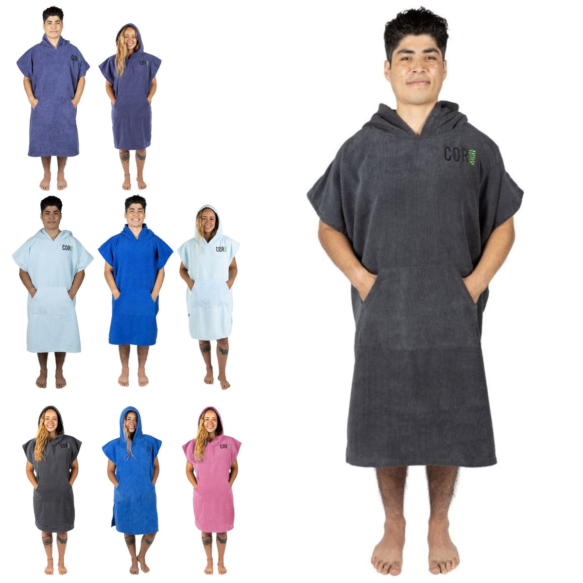 Changing poncho vs parka product photo