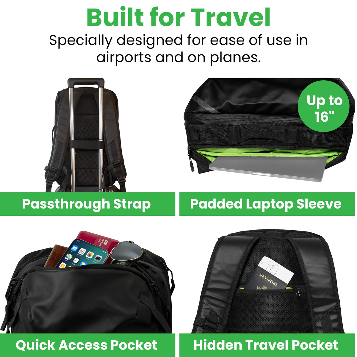 The Island Hopper Travel Backpack 28L, product image 4