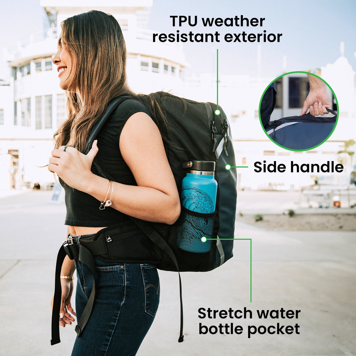 COR Surf Island Hopper 40L Carry-On Travel Backpack, product image 3