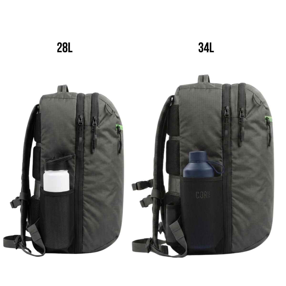 COR Surf Island Hopper 2.0 Matte Black Travel Backpack — 28L or 34L, product image 7