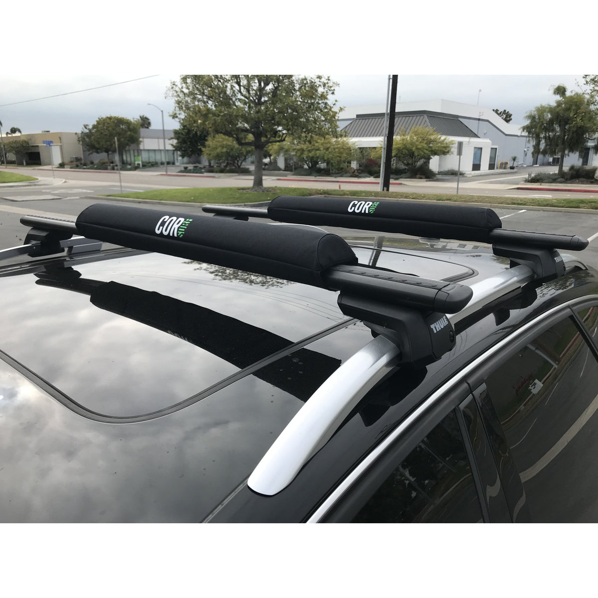 COR Surf Aero Roof Rack Pads — Large Aero Bars, product image 3