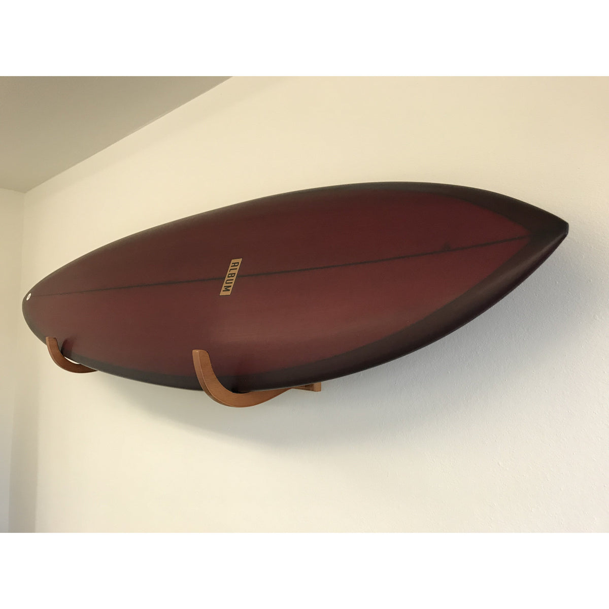 COR Surf Surfboard Wood Display Wall Rack, product image 5