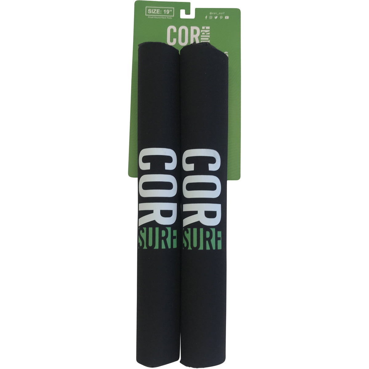 COR Surf Round Roof Rack Pads — 19 or 28 Inch, product image 2