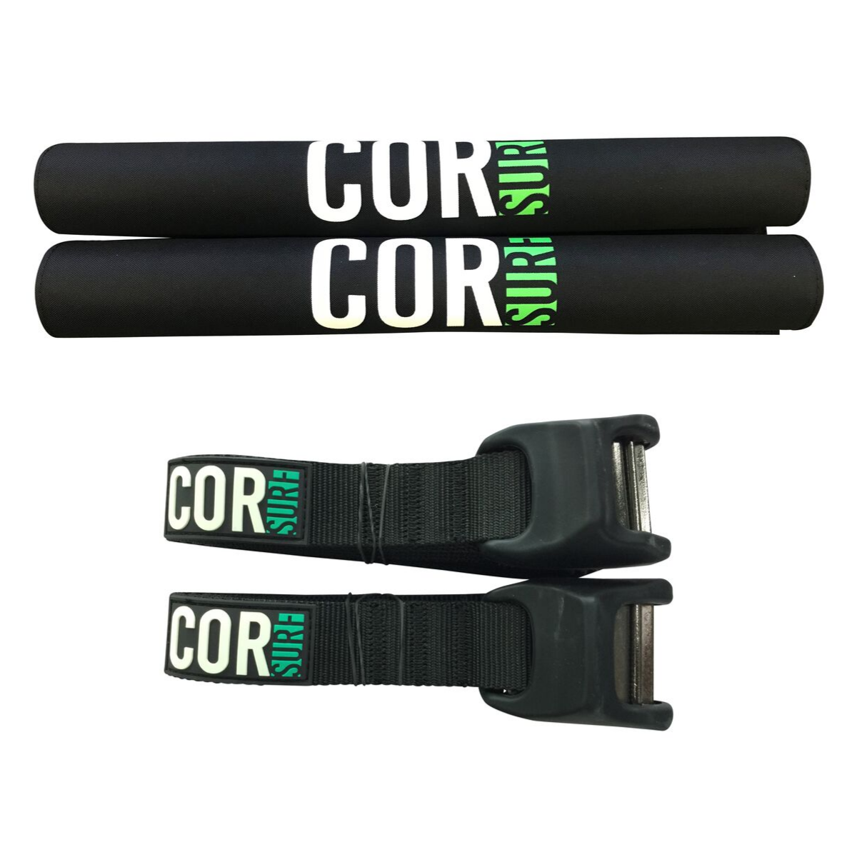 COR Surf Round Rack Pads with No-Scratch Tie Downs, product image 1