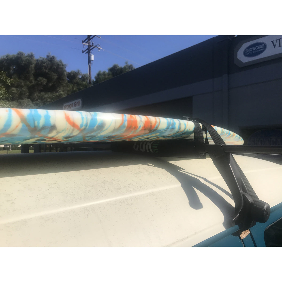 COR Surf Round Rack Pads with No-Scratch Tie Downs, product image 5