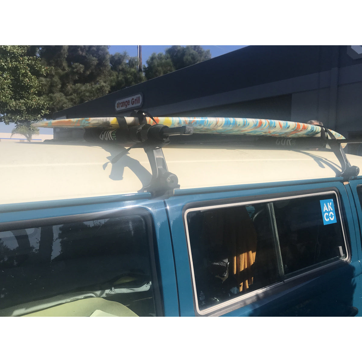COR Surf Round Rack Pads with No-Scratch Tie Downs, product image 4