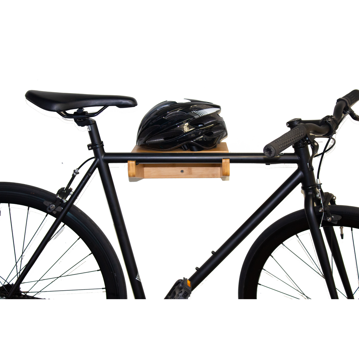 COR Surf Bamboo Bike Wall Mount with Removable Shelf, product image 3