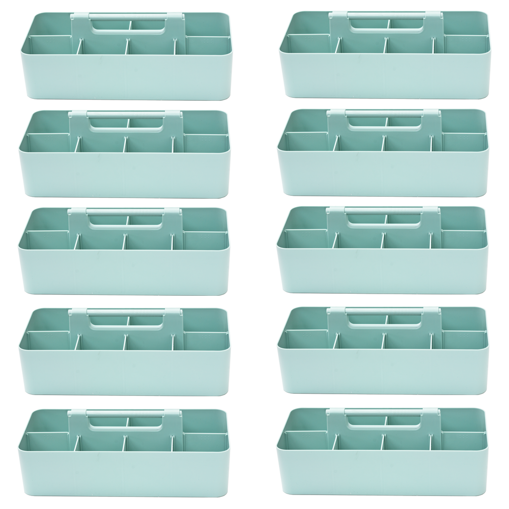 10-Pack Portable Organizer Caddies with Handles — Made in USA, product image 2
