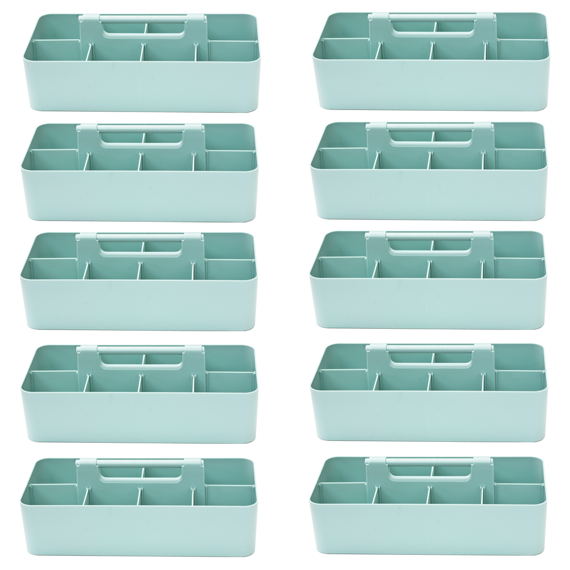 10-Pack Portable Organizer Caddies with Handles — Made in USA, product image 2