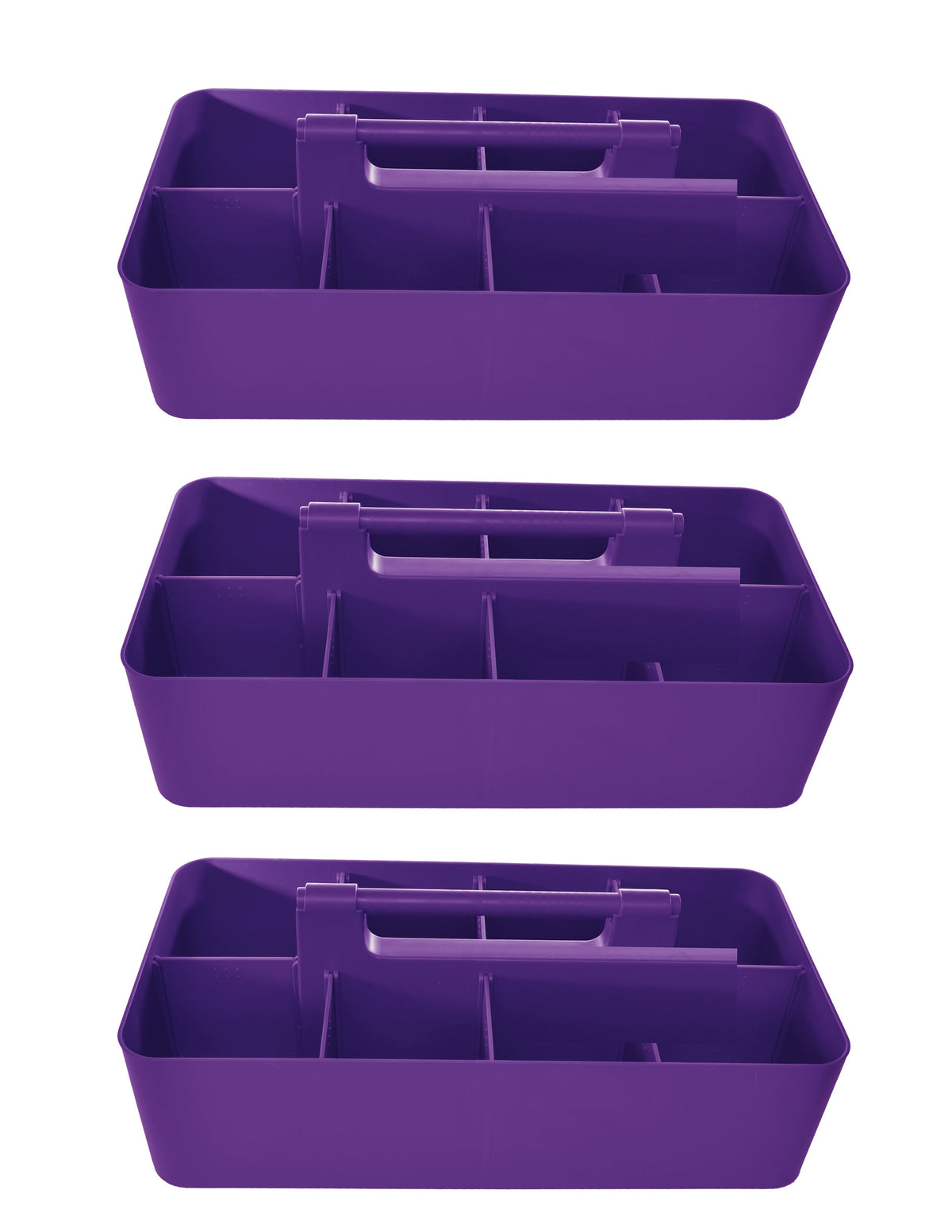 3-Pack Large Portable Organizer Caddies — Made in USA, product image 8