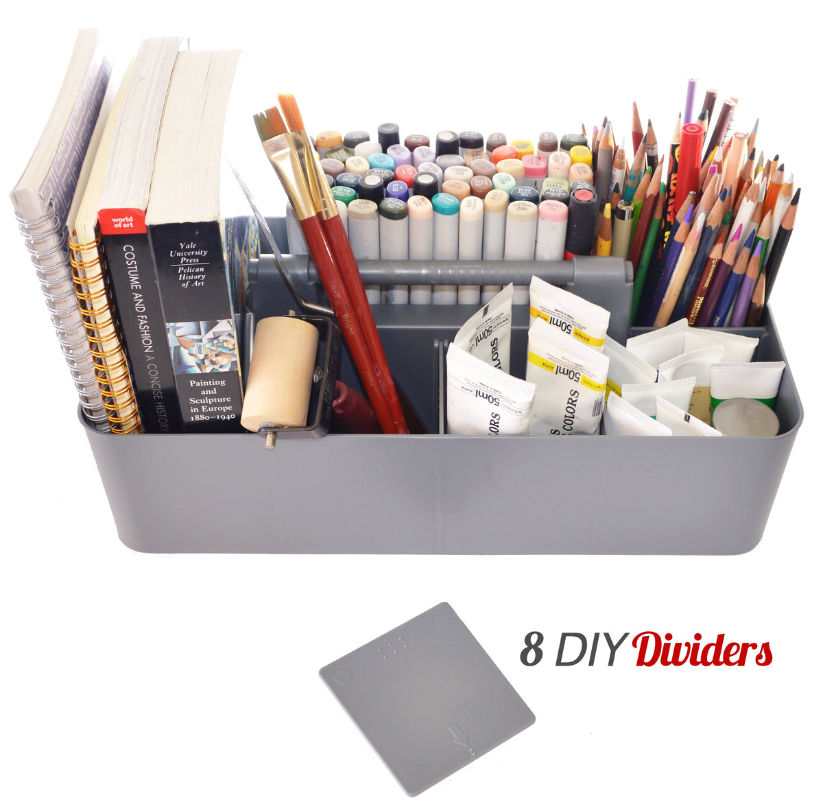 2-Pack Stackable Portable Organizer Caddies — Made in USA, product image 10