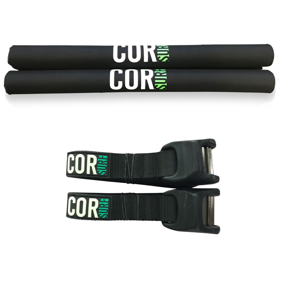 COR Surf Round Rack Pads with No-Scratch Tie Downs, product image 3