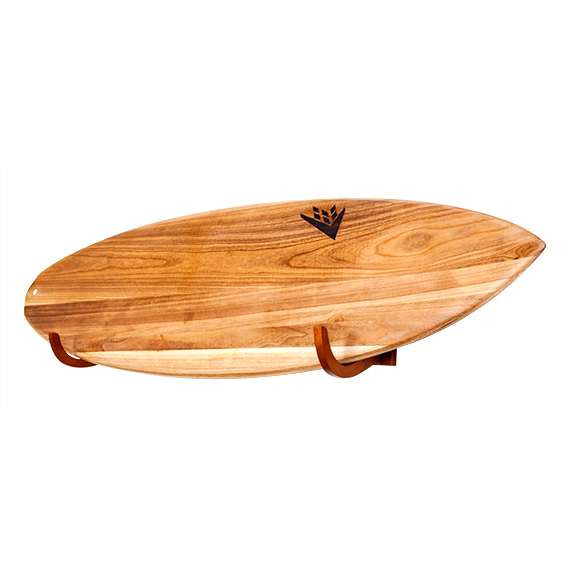 COR Surf Surfboard Wood Display Wall Rack, product image 1