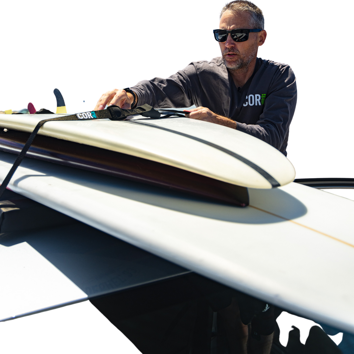COR Surf Universal Soft Car Roof Racks, product image 2